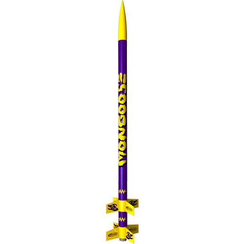 Estes Mongoose 2 Stage Model Rocket Kit