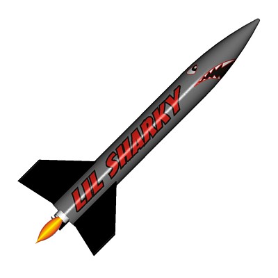ModelRockets.us Lil Sharky Model Rocket Kit