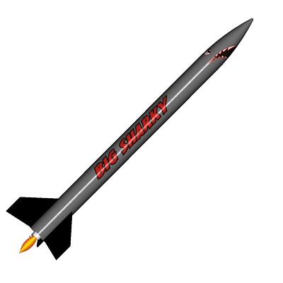 ModelRockets.us Big Sharky Model Rocket Kit