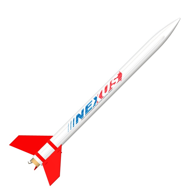 ModelRockets.us Nexus Model Rocket Kit (Parachute)